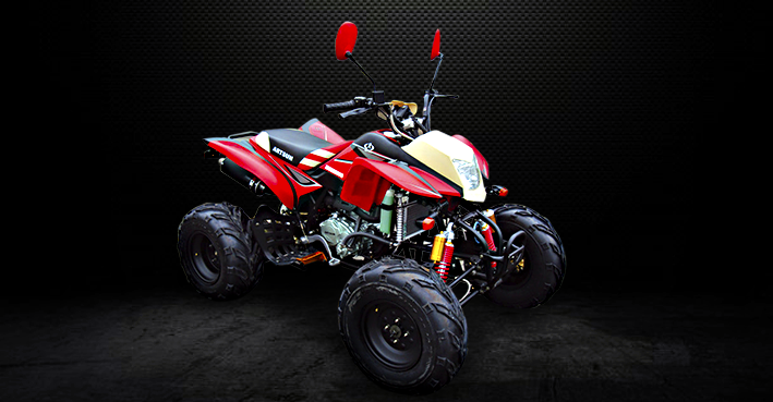 AS250S-11C (Cuatrimoto Red) completo